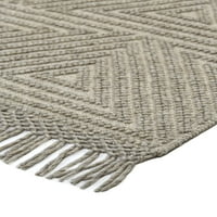 Lavinda kortárs marokkói stílusú ékezetes szőnyeg, természetes barnulás, 3ft-6in 5ft-6in
