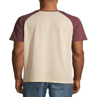 George férfi és nagy férfi raglan póló - csomag, akár 5xl méretű