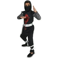 Sötét sárkány ninja gyermek halloween jelmez