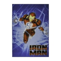Marvel Iron Man HD digitálisan nyomtatott szőnyeg, 54 X78