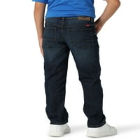 A Wrangler Boy's Inngood Slim Fit Jean a derékpánthoz való beállítással, méretű, vékony, normál és husky