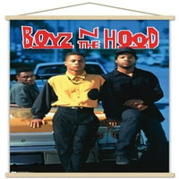 Boyz n A motorháztető - Egy lapfal poszter fa mágneses kerettel, 22.375 34