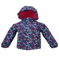 Iceburg baba kisgyermek lány szigetelt virágos téli kabát kabát
