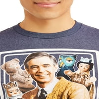 Férfi Mr. Rogers hello szomszéd grafikus póló
