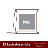 Ekena Millwork 16 W 05'h kézműves klasszikus négyzet alakú kúpos, süllyesztett panel oszlop, toszkán főváros és toszkán alap