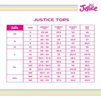 Justice Girls J-Sport Rainbow Stripe Aktív lábging, Méretek XS-XXL