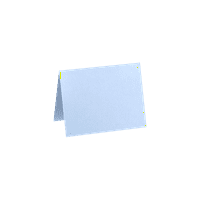 Luxpaper egy hajtogatott kártya, 7 8, Baby Blue, 250 Pack