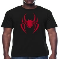 Marvel Miles Morales Spider Logo férfi grafikus póló, S-3XL méretű