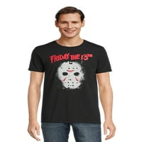 13. Jason maszk Halloween ruházat, a férfi legénység nyakának rövid ujja, az S-3XL méretű póló